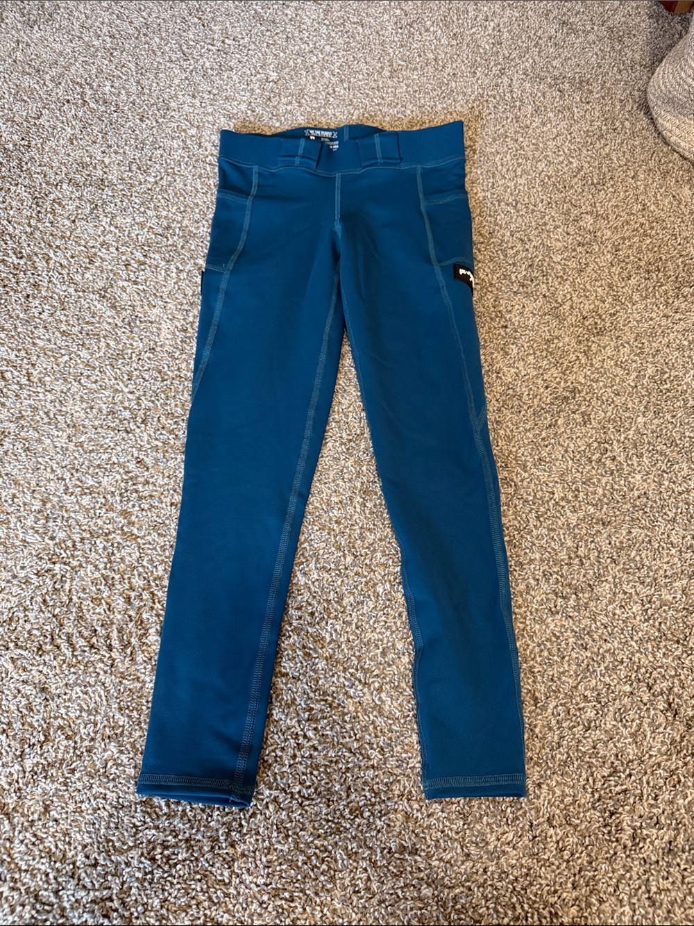 We The People Women’s Teal Holster Leggings with Side Pockets